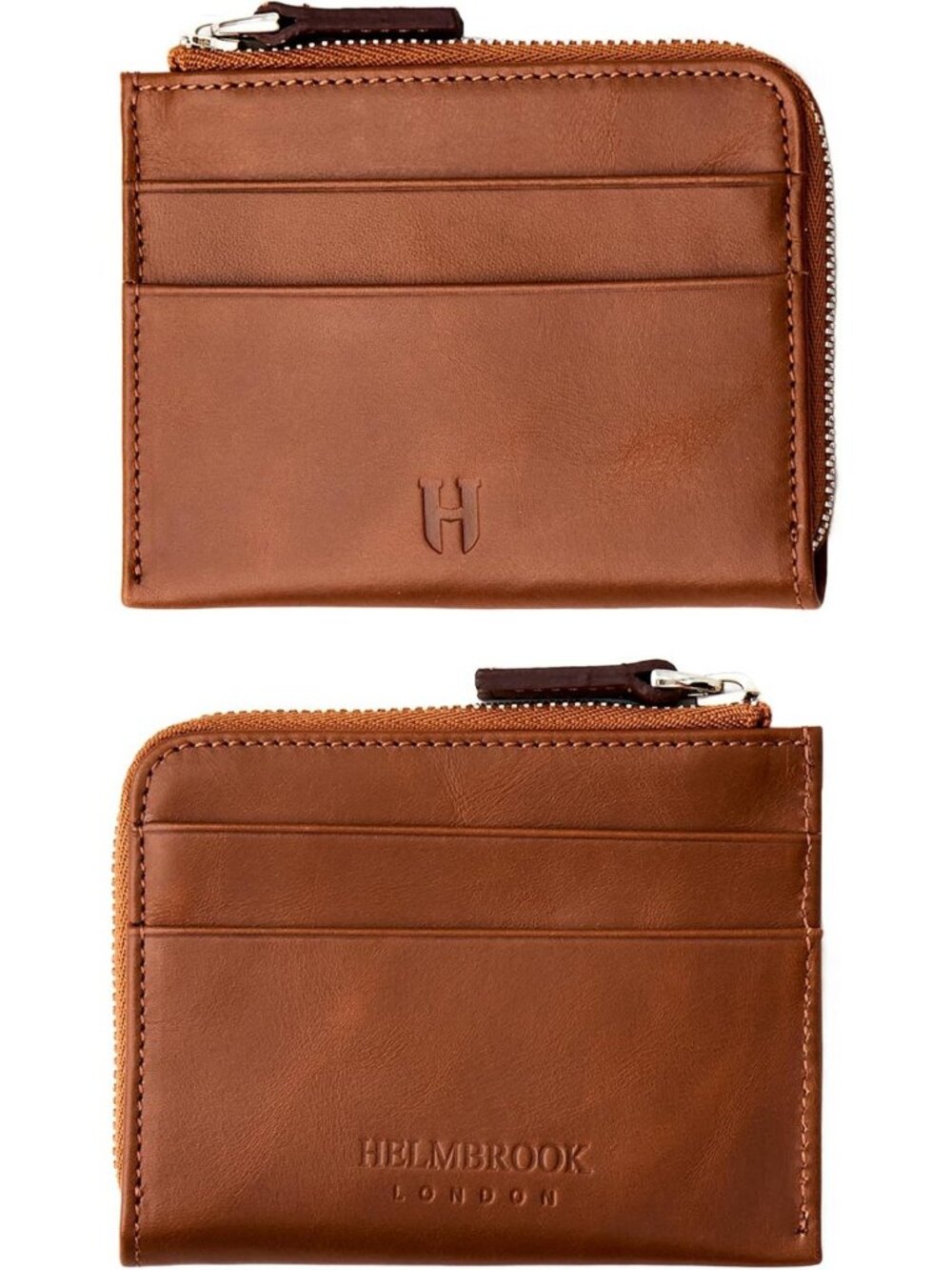 Slim RFID Blocking Wallet, Handcrafted Leather Card Holder for Men & Women